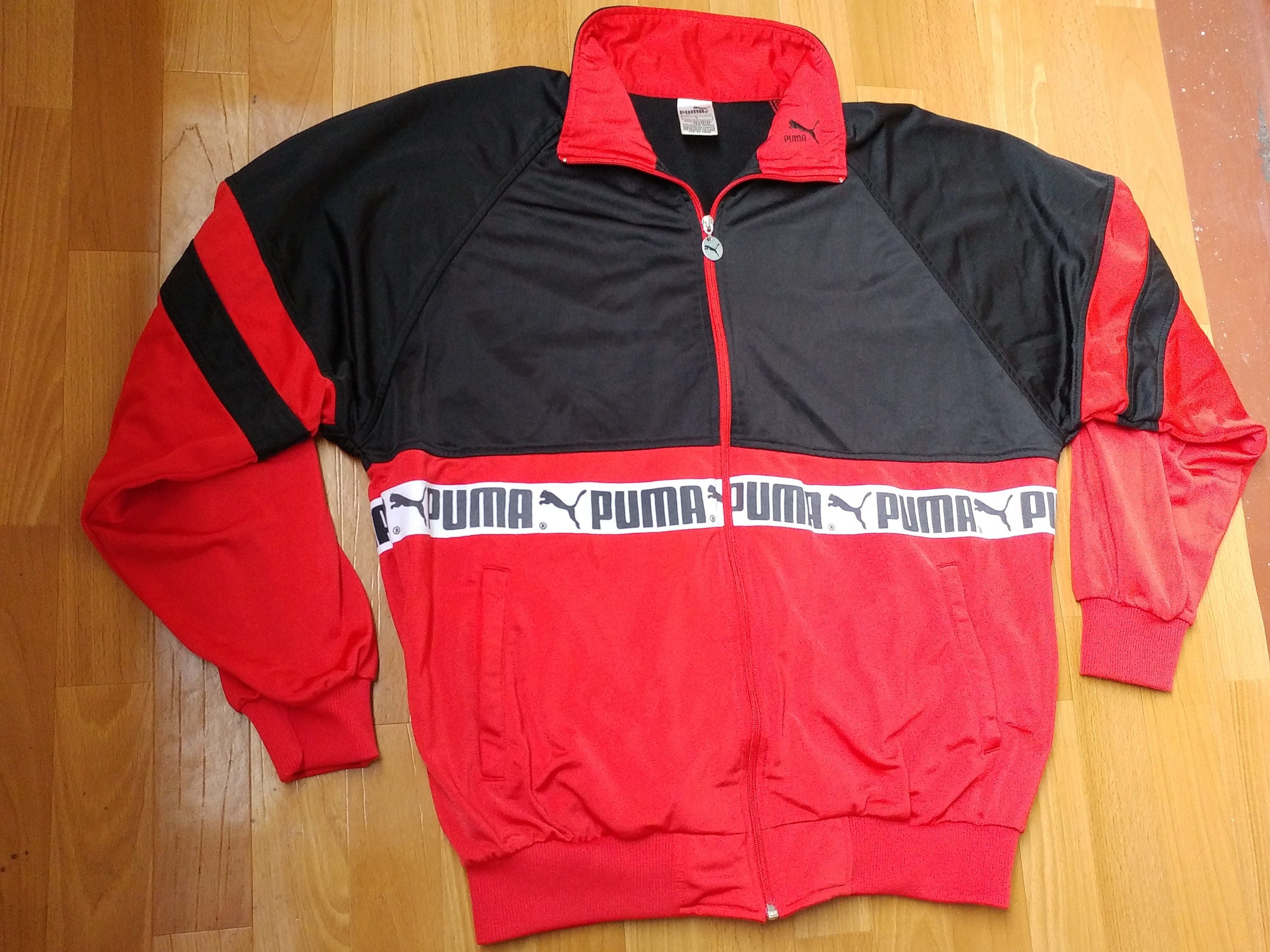 Chaqueta PUMA chaqueta de pista vintage de ropa hip-hop de | Etsy España