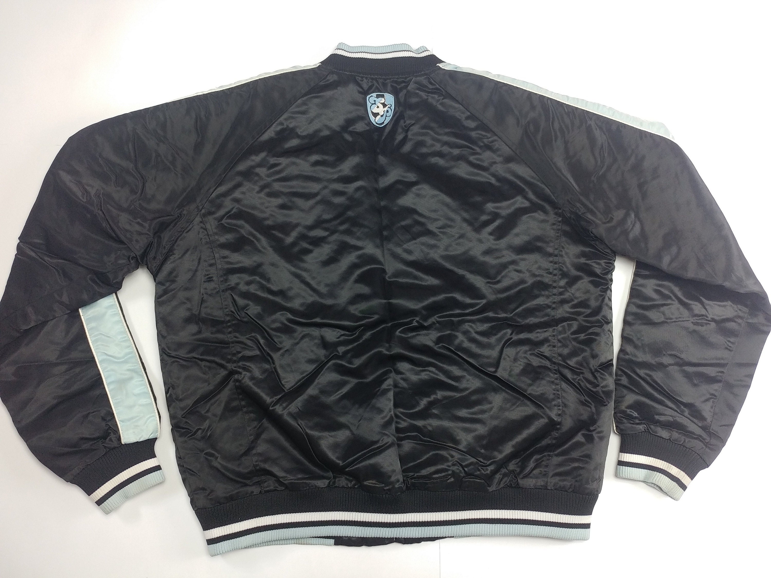 SOUTHPOLE Jacket Black Nylon Vintage South Pole Bomber 90s - Etsy