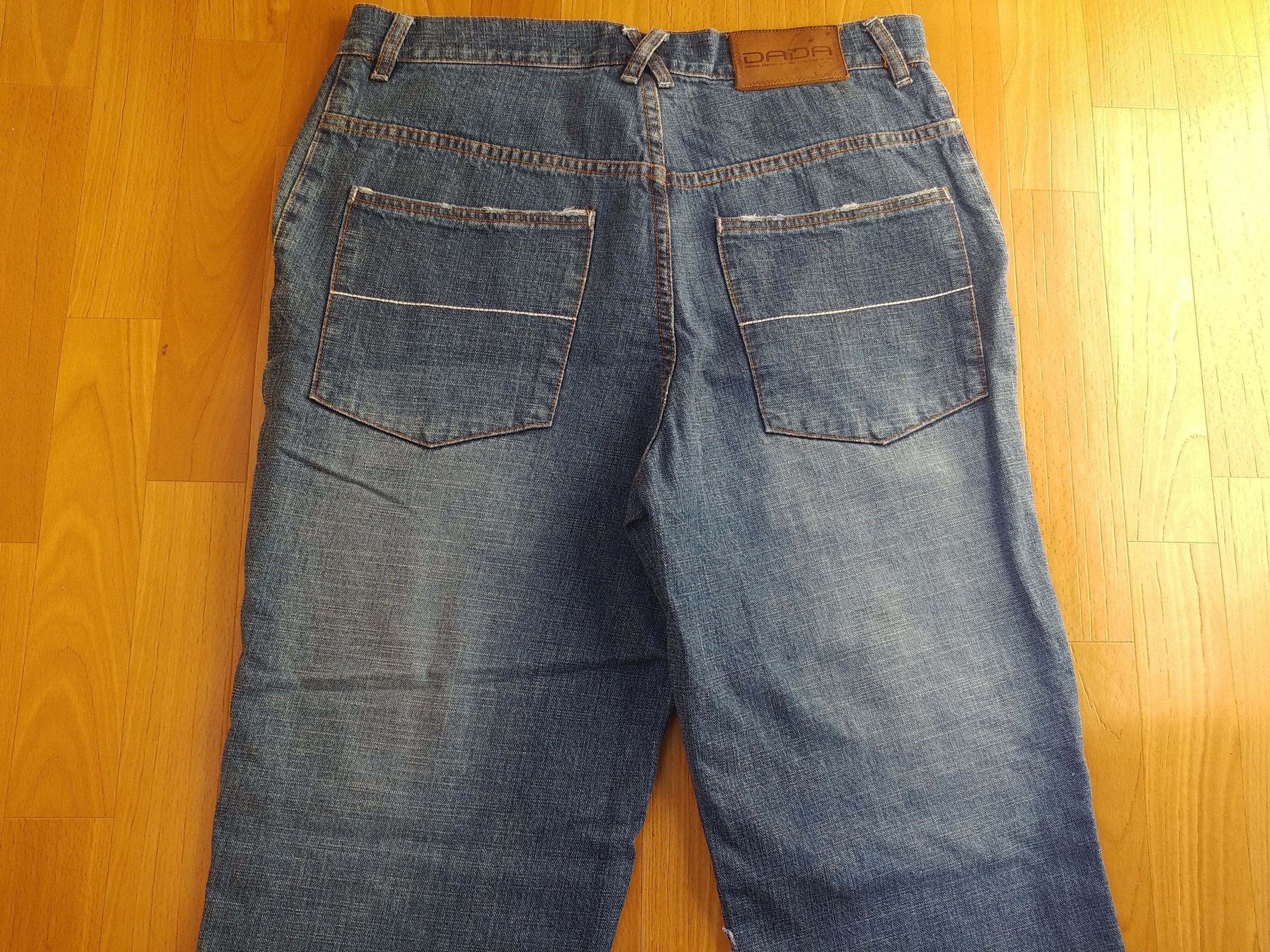 Dada Supreme Jeans Shorts Blue Vintage Damani Baggy Jeans 