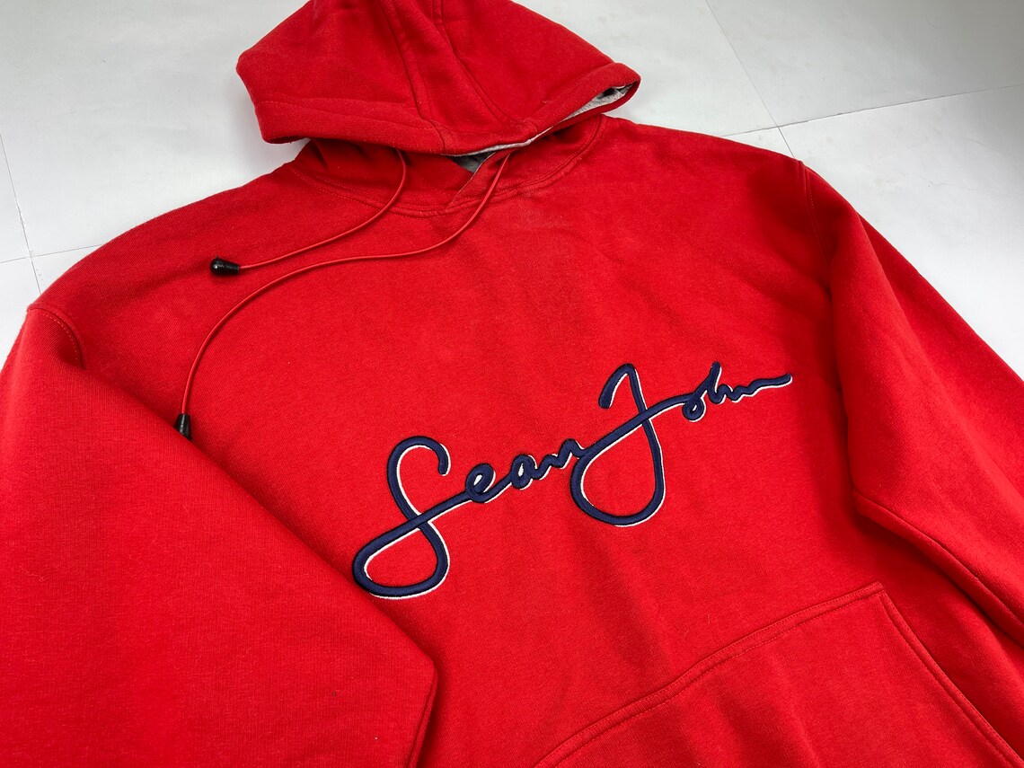 Sean john hoodie orange Clearance