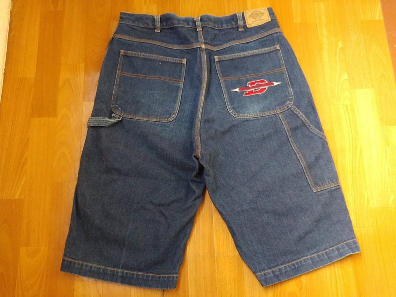 Dickies shorts carpenter baggy jeans denim shorts of 90s | Etsy