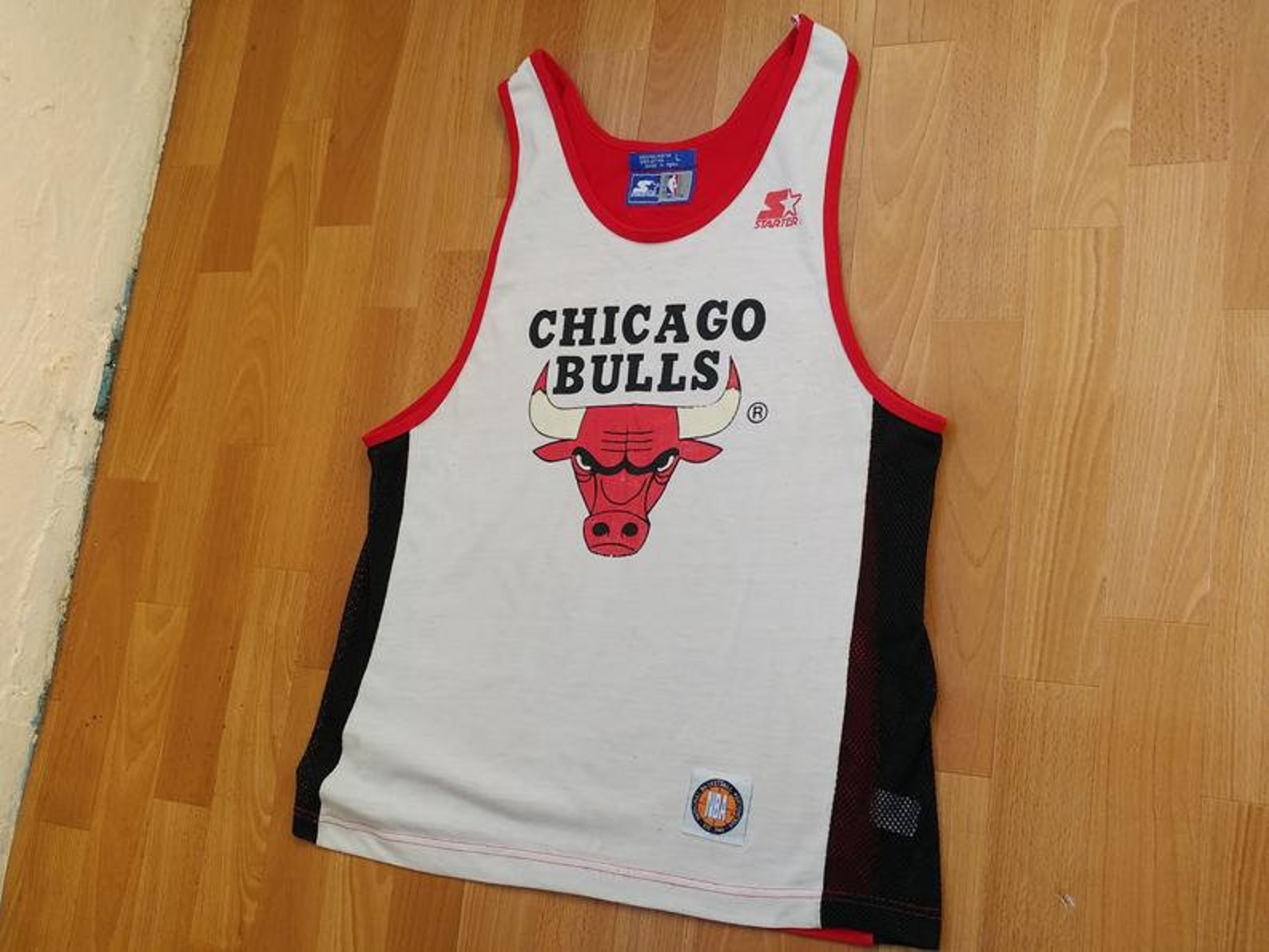 Starter Chicago Bulls Jersey NBA Officially Licensed Tshirt Etsy