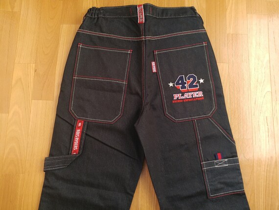 black hip hop jeans