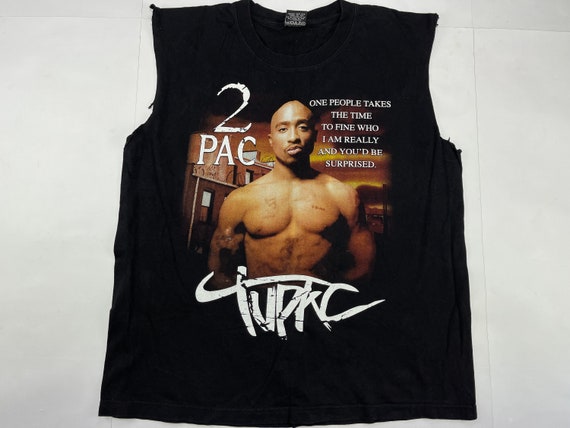 2pac T-shirt Black Tupac Shirt Makaveli Shirt 90s Hip Hop -  Israel