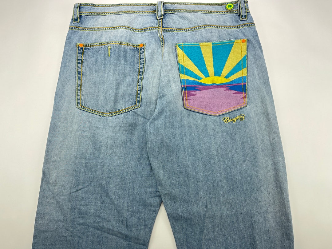 Coogi Jeans Blue Vintage Baggy Jeans 90s Hip Hop Clothing - Etsy