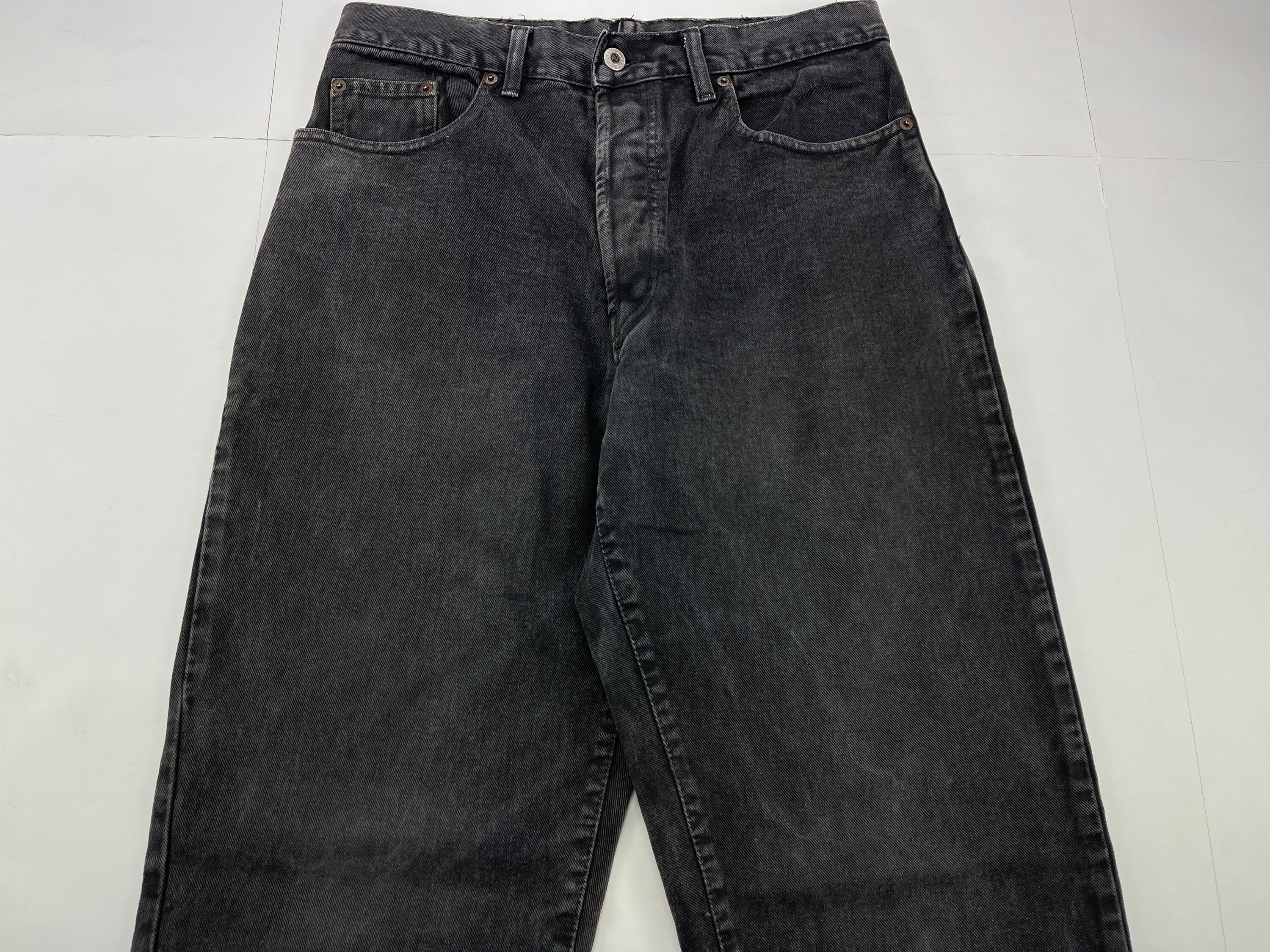 Schott NYC jeans black vintage baggy jeans 90s hip hop Etsy