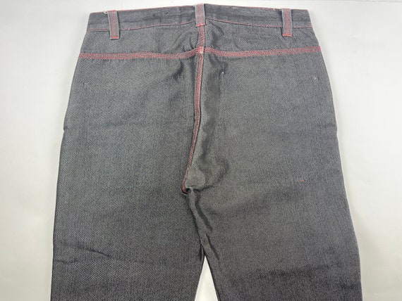 Clench Jeans Shiny Black Silver 