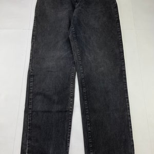 Schott NYC Jeans Black Vintage Baggy Jeans 90s Hip Hop - Etsy