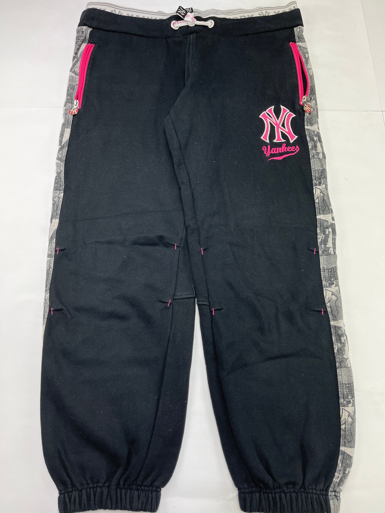 New York Yankees Pants Black Vintage Baseball Pants Etsy
