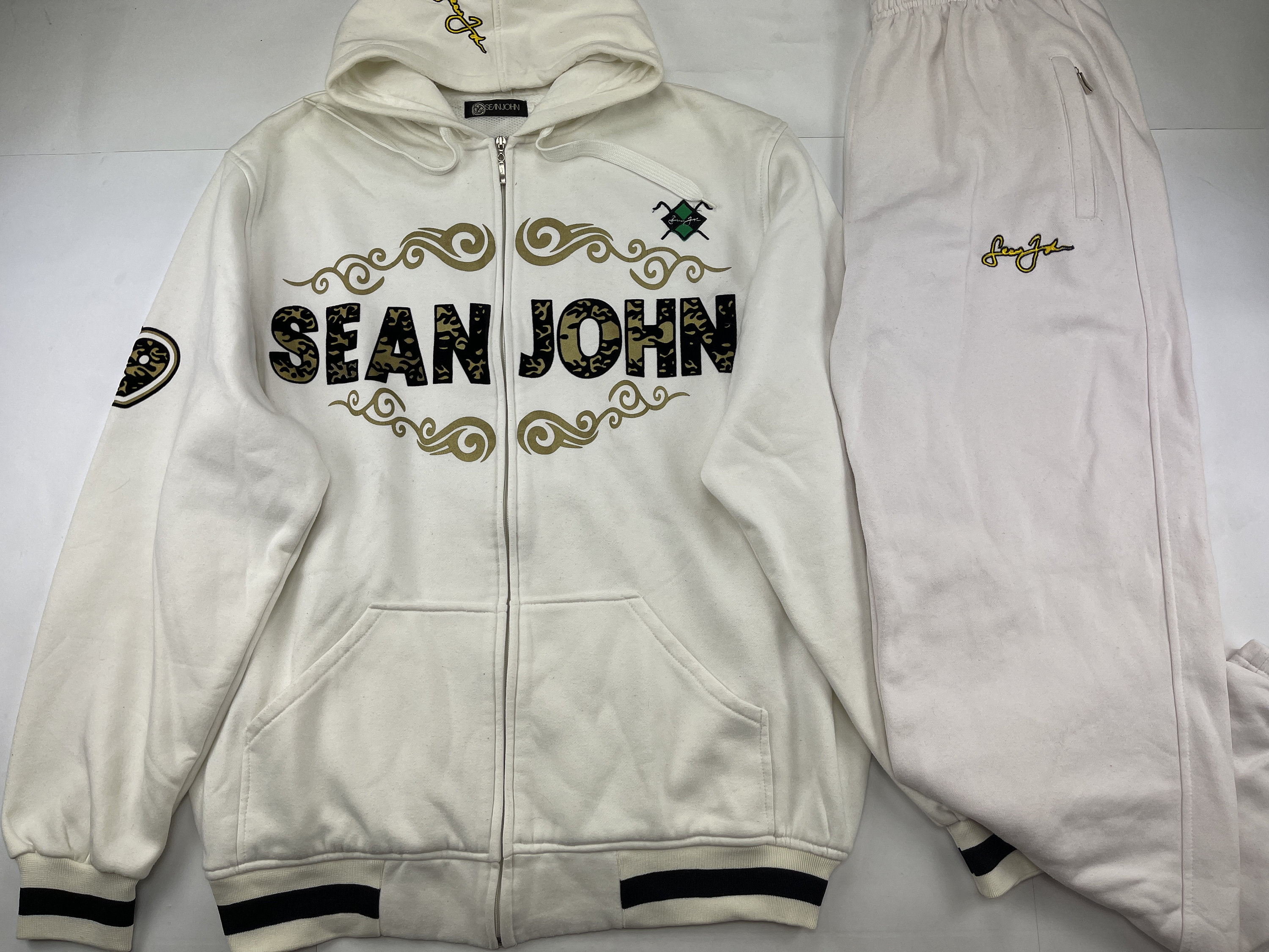 Sean John Tracksuit Beige Vintage Track Suit Jacket Pants - Etsy Australia Sean John Tracksuit Beige Vintage Track Suit Jacket Pants - Etsy Australia