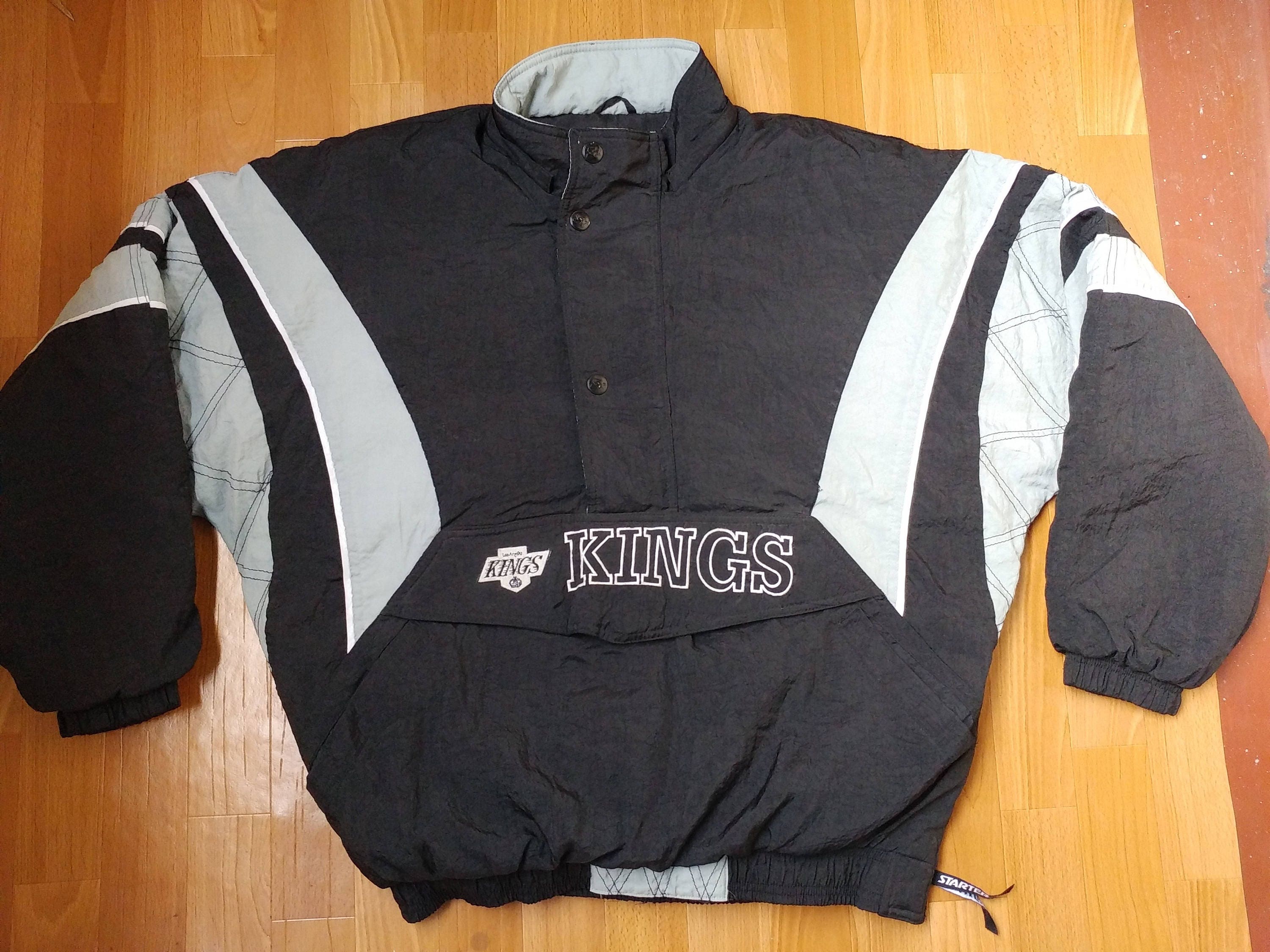 NHL Los Angeles Kings Jacket STARTER Officially Licensed 1/2 Etsy