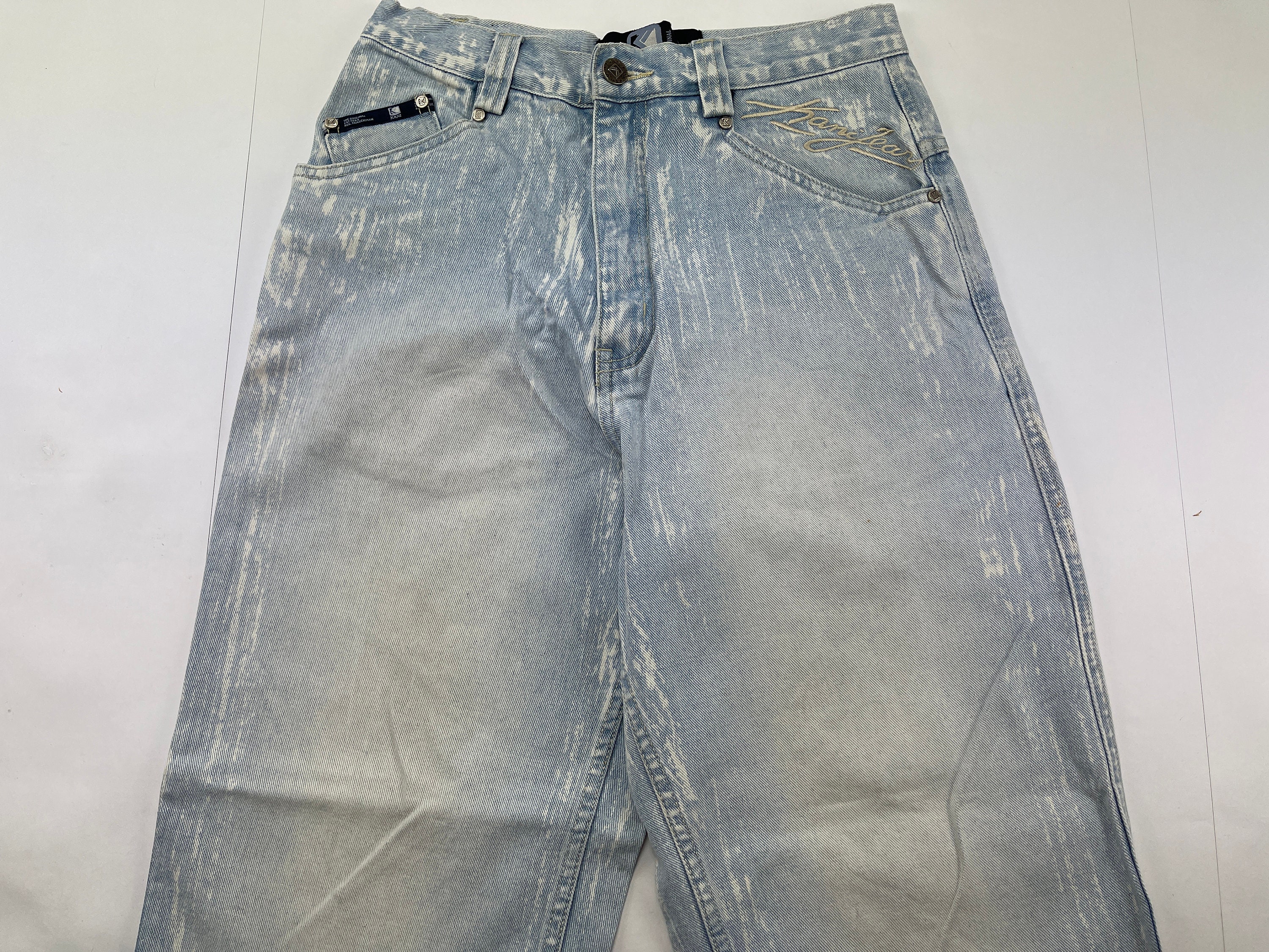 KARL KANI jeans vintage baggy Kani jeans light blue 90s hip | Etsy