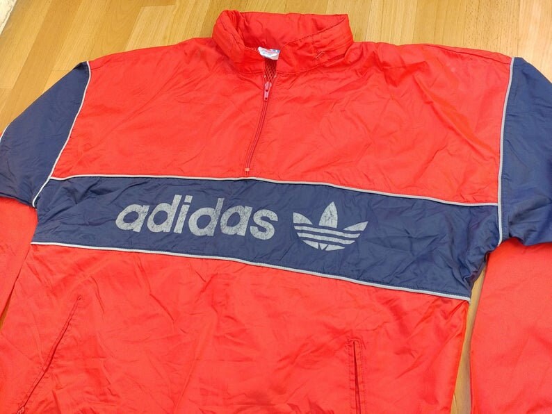 ADIDAS Track Jacket Vintage Full Zip Hip Hop Jacket of 90s - Etsy