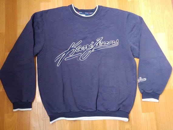 KARL KANI sweatshirt blue hoodie of 90s clothing - 日本