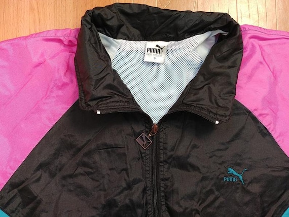 puma neon green jacket