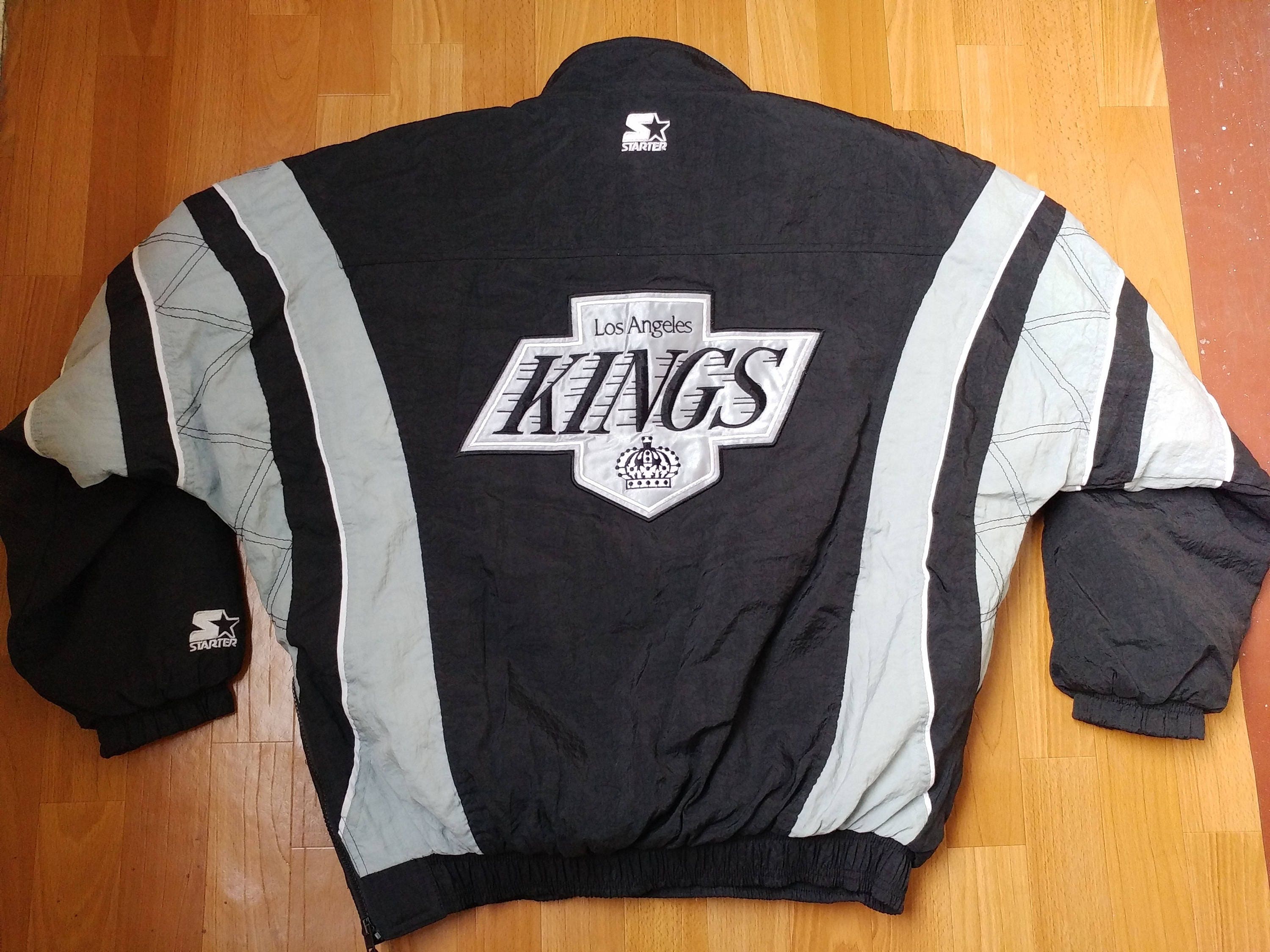 Large LA Kings Starter Jacket 80s 90s Starter Jacketvintage 