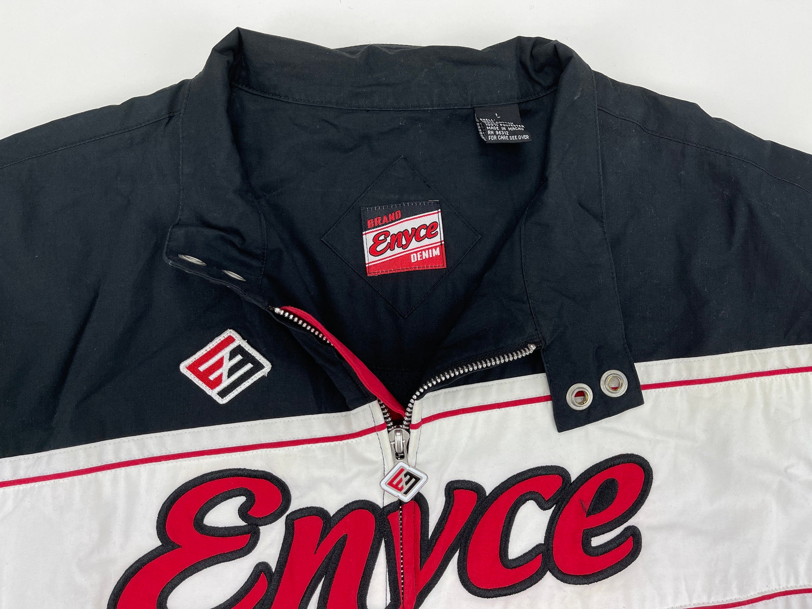 Enyce Jacket Red Vintage Coat 90s Hip Hop Clothing 1990s Etsy