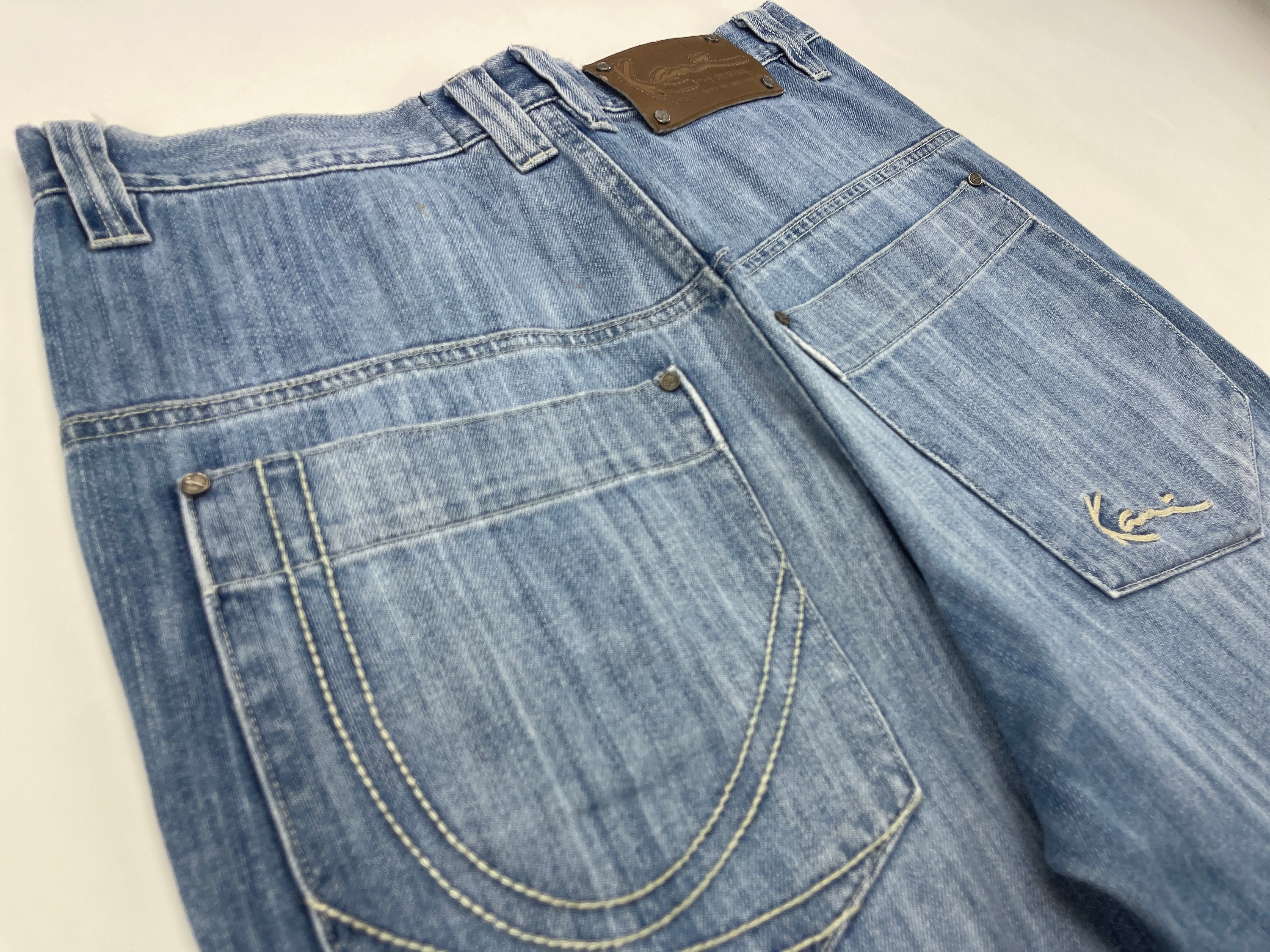 KARL KANI jeans vintage baggy Kani jeans loose blue 90s hip | Etsy
