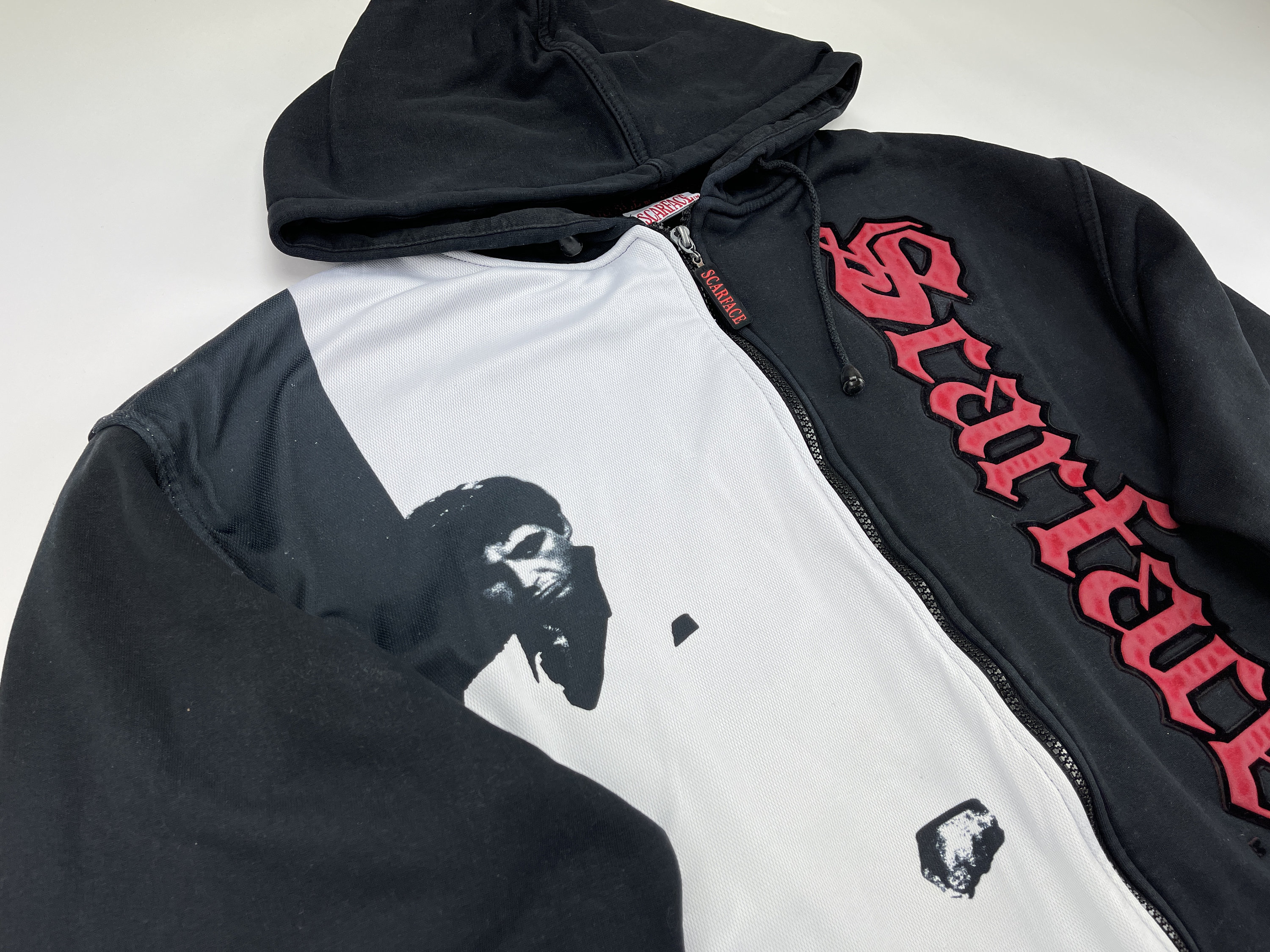 scarface hoodie black