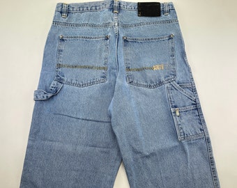 Southpole Shorts Blue Vintage South Pole Jeans 90s Hip Hop - Etsy