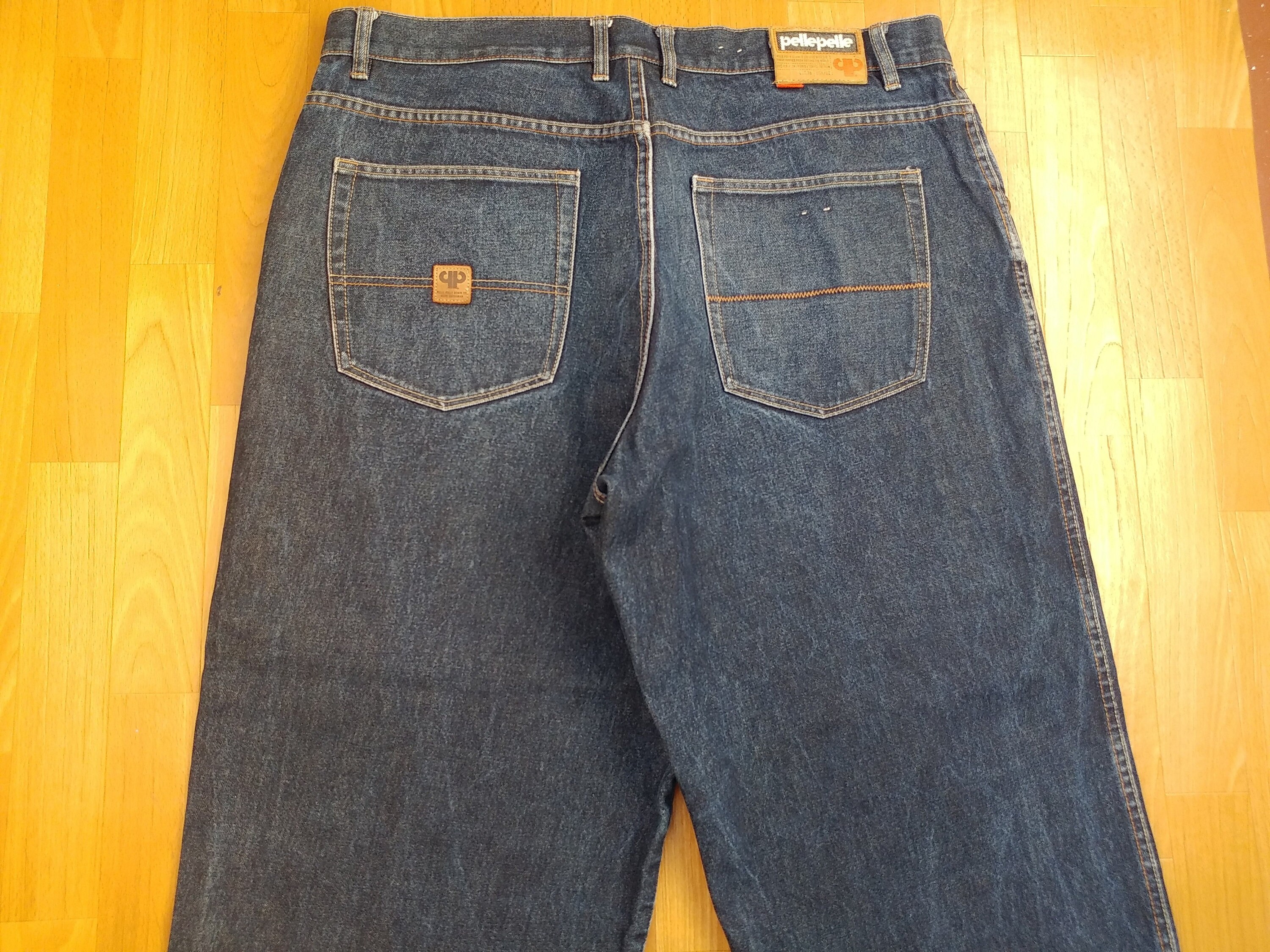 Pelle Pelle jeans old school blue baggy jeans vintage 90s Etsy