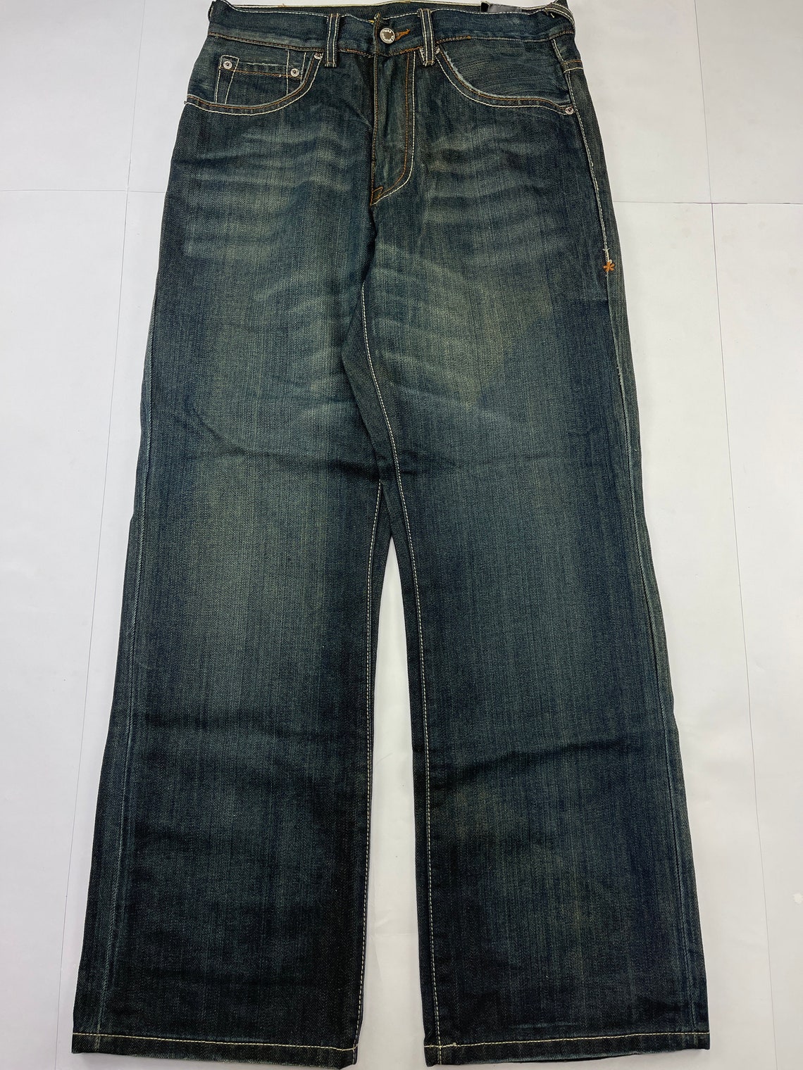 Ecko Unltd jeans blue vintage baggy pants deadstock 90s | Etsy