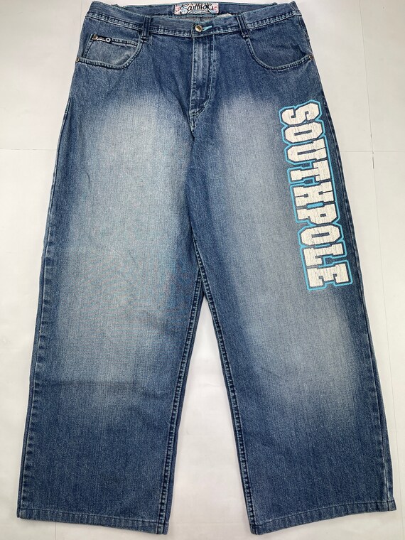 Southpole jeans, vintage baggy jeans, 90s hip hop clo… - Gem