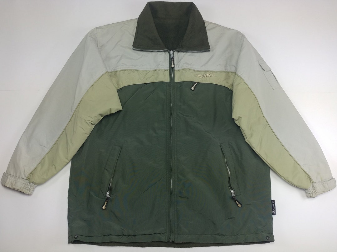 FUBU Jacket Green Vintage Fubu Windbreaker Quilted 90s Old - Etsy