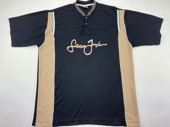 Sean John Jersey Black Vintage Hip-hop 