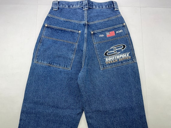 Southpole Jeans Vintage Baggy Jeans 90s Hip Hop Clothing 