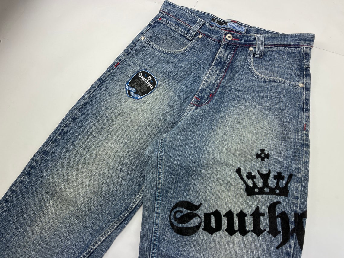 really baggy jeans from the 90s