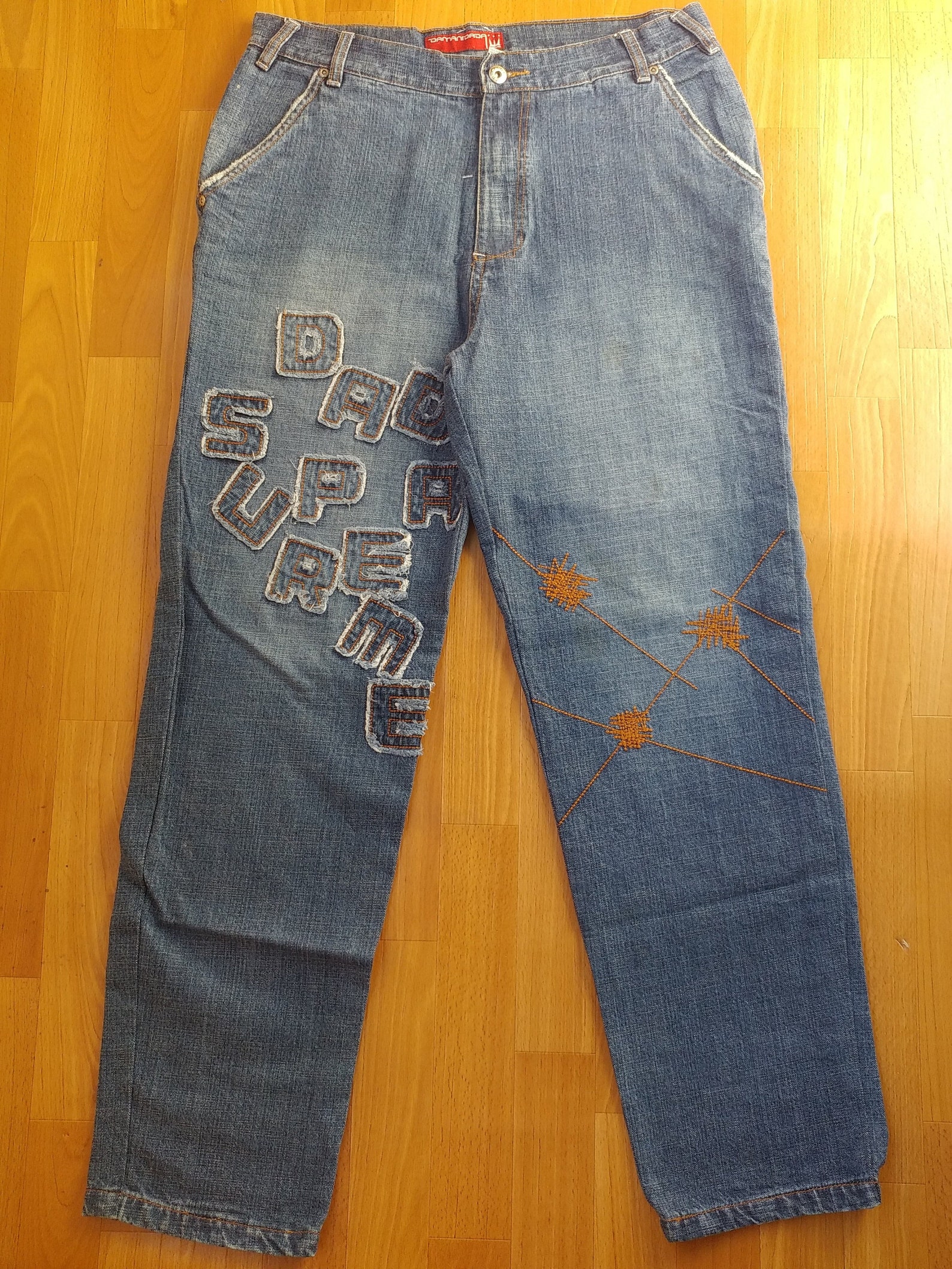 Damani Dada Supreme jeans vintage baggy jeans 90s hip-hop | Etsy