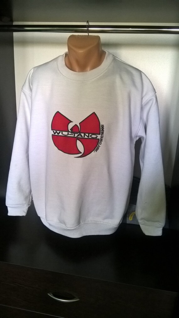 WU WEAR sweatshirt, Wu-Tang sweat shirt, sewn jack
