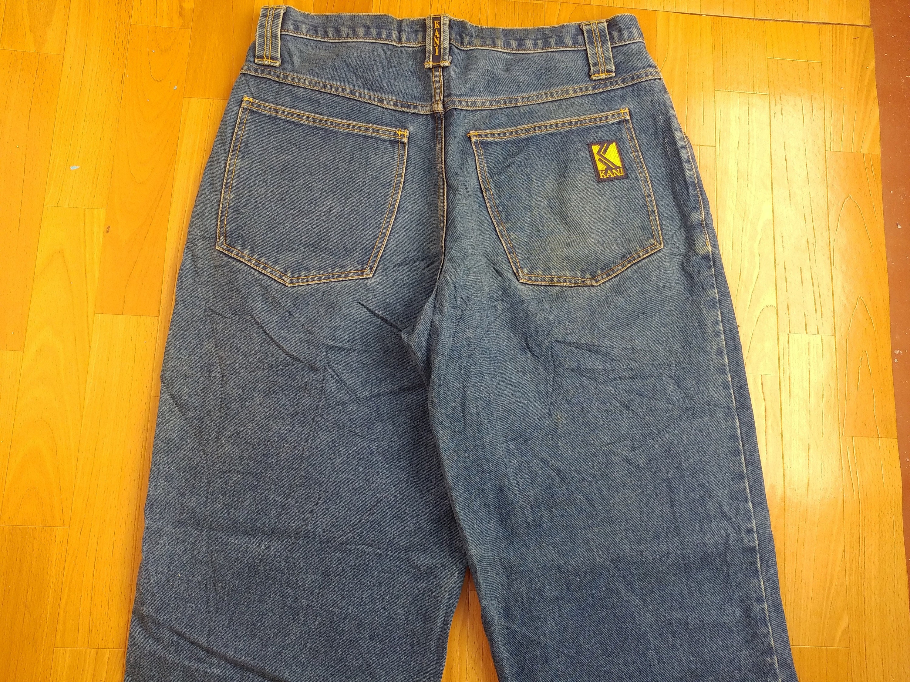 KARL KANI Jeans Blue Vintage Baggy Kani Jeans Loose Pants | Etsy