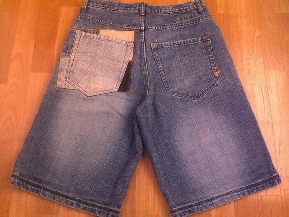 old school jean shorts