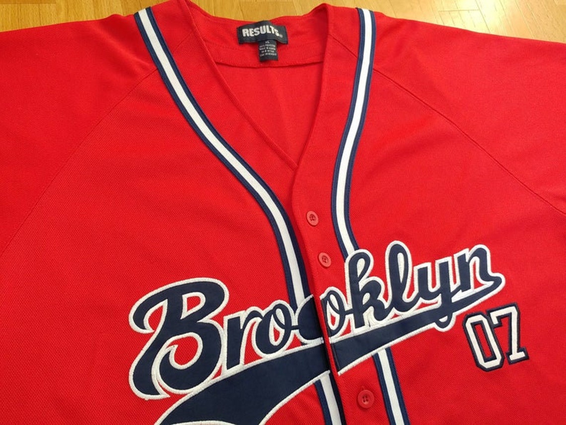 Brooklyn t-shirt red vintage New York shirt basketball | Etsy