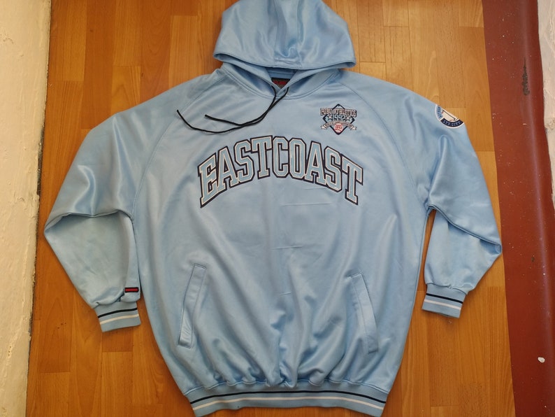 FUBU hoodie blue East Coast t-shirt vintage New York shirt | Etsy