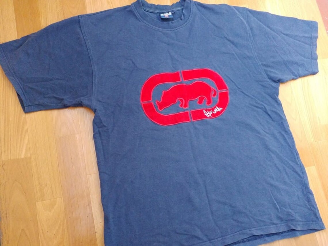 ECKO UNLTD jersey vintage tshirt 90s hiphop clothing Etsy