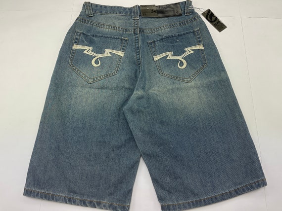 Ecko Unltd Jeans Shorts Blue Vintage Ecko Jeans 90s Hip Hop - Etsy