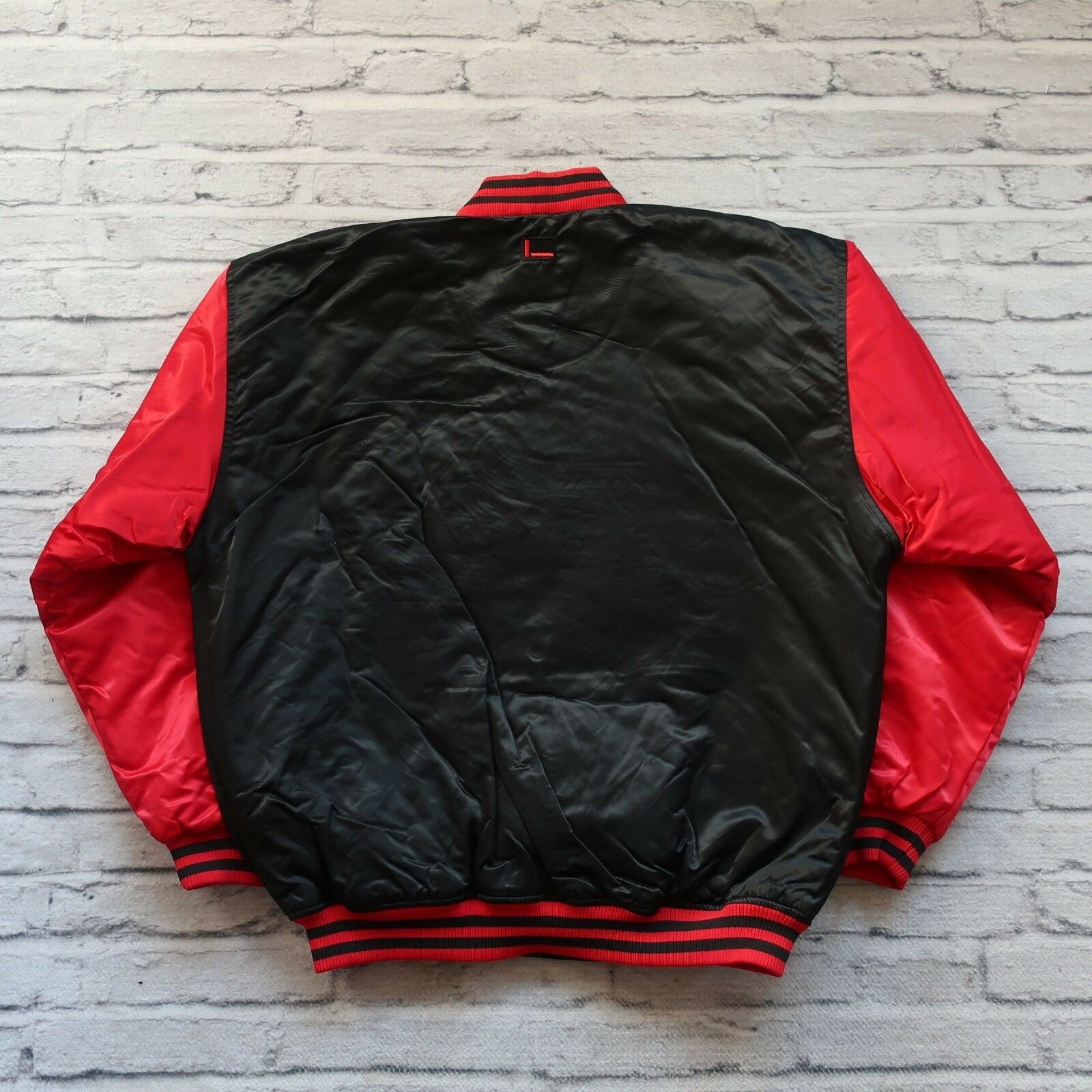 Vintage Dandy Windbreaker Bomber Jacket 70s Red White Black Small – Black  Shag Vintage