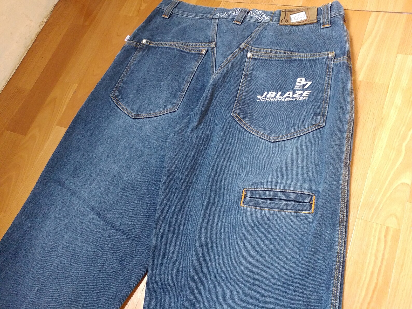 Johnny Blaze Jeans Old School Wu Wear Pants Vintage Hip Hop | Etsy