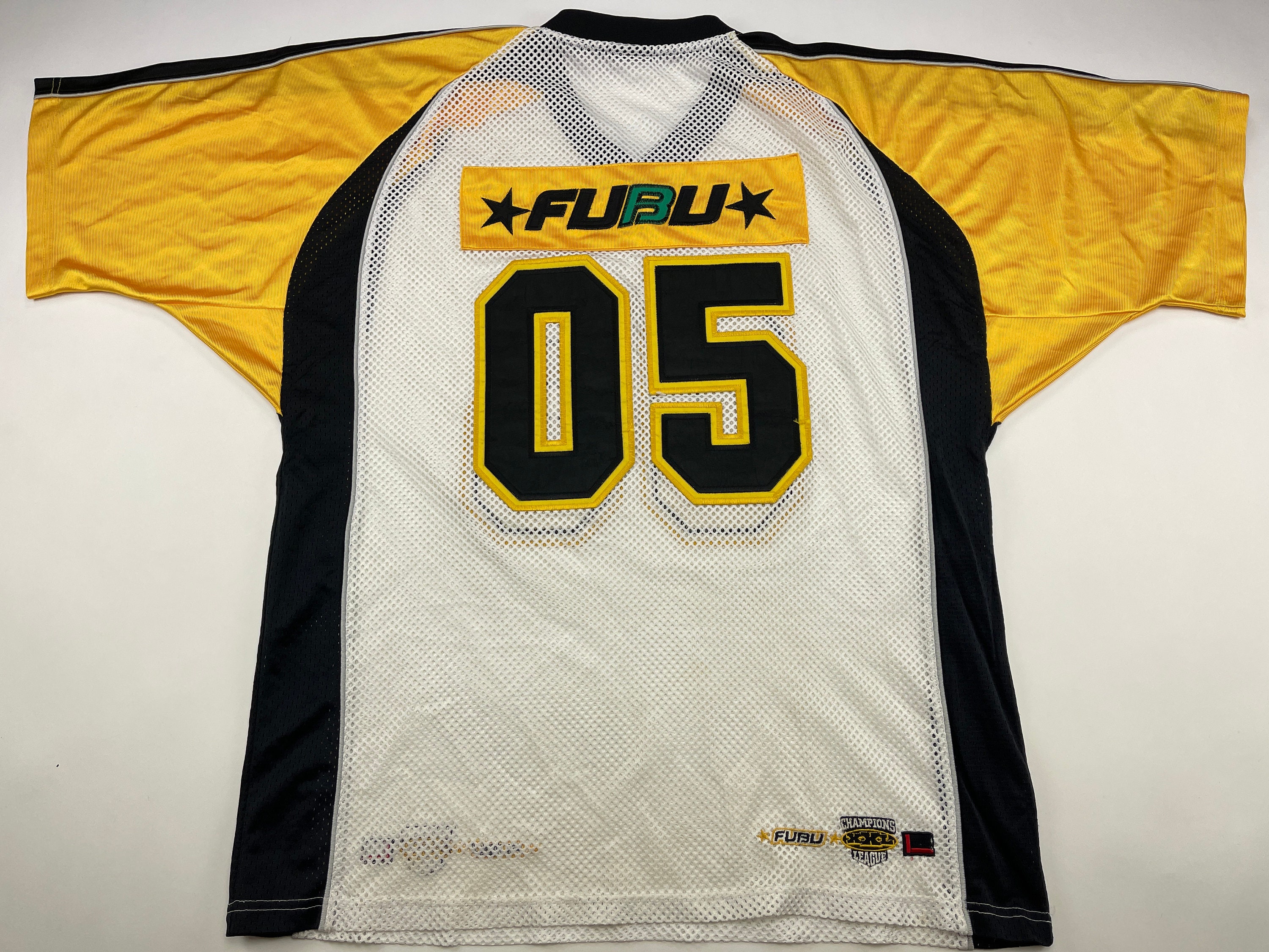 Yellow fubu shirt Clearance