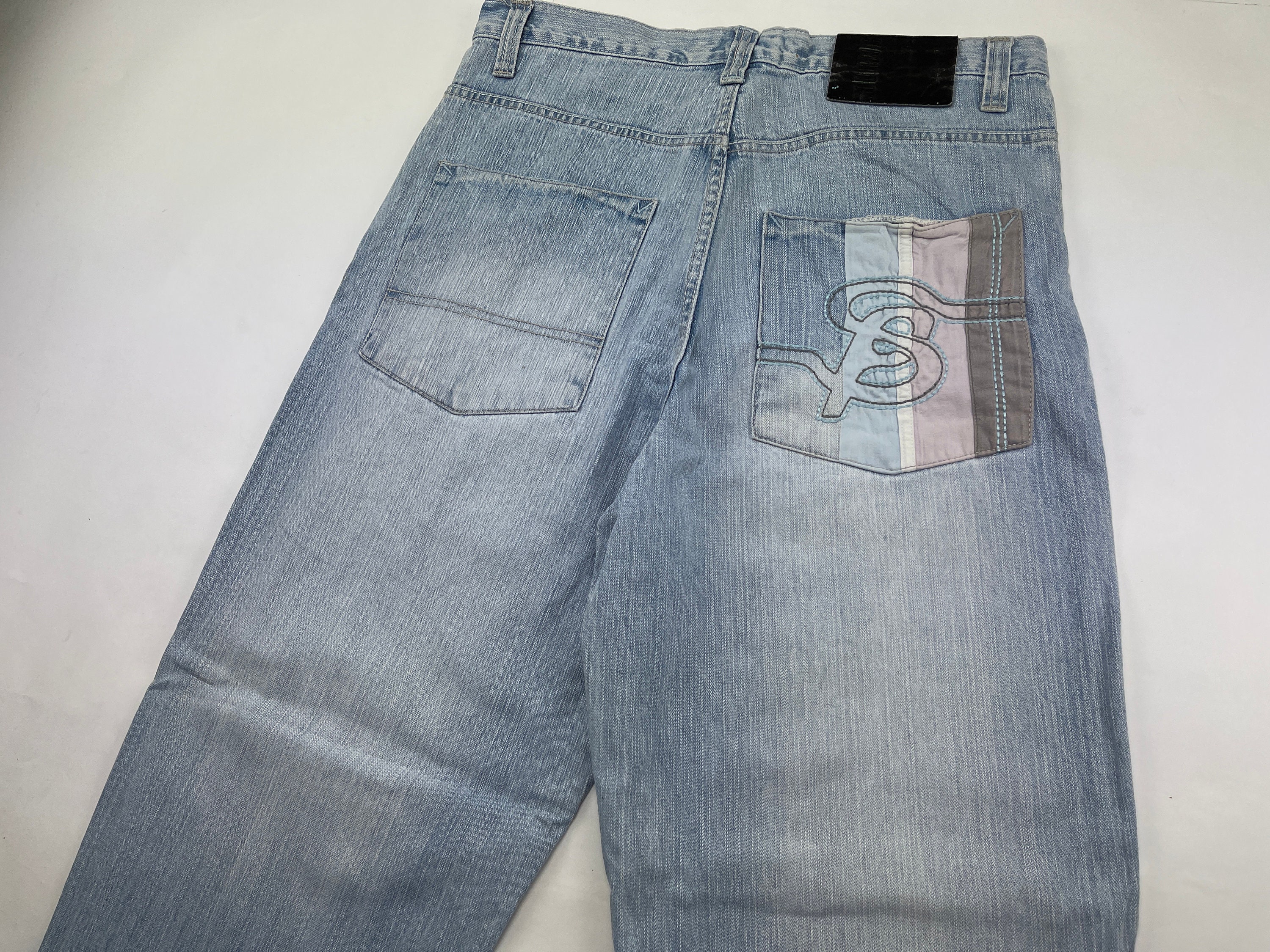 Southpole Jeans Vintage Baggy Jeans Light Blue 90s Hip Hop - Etsy UK