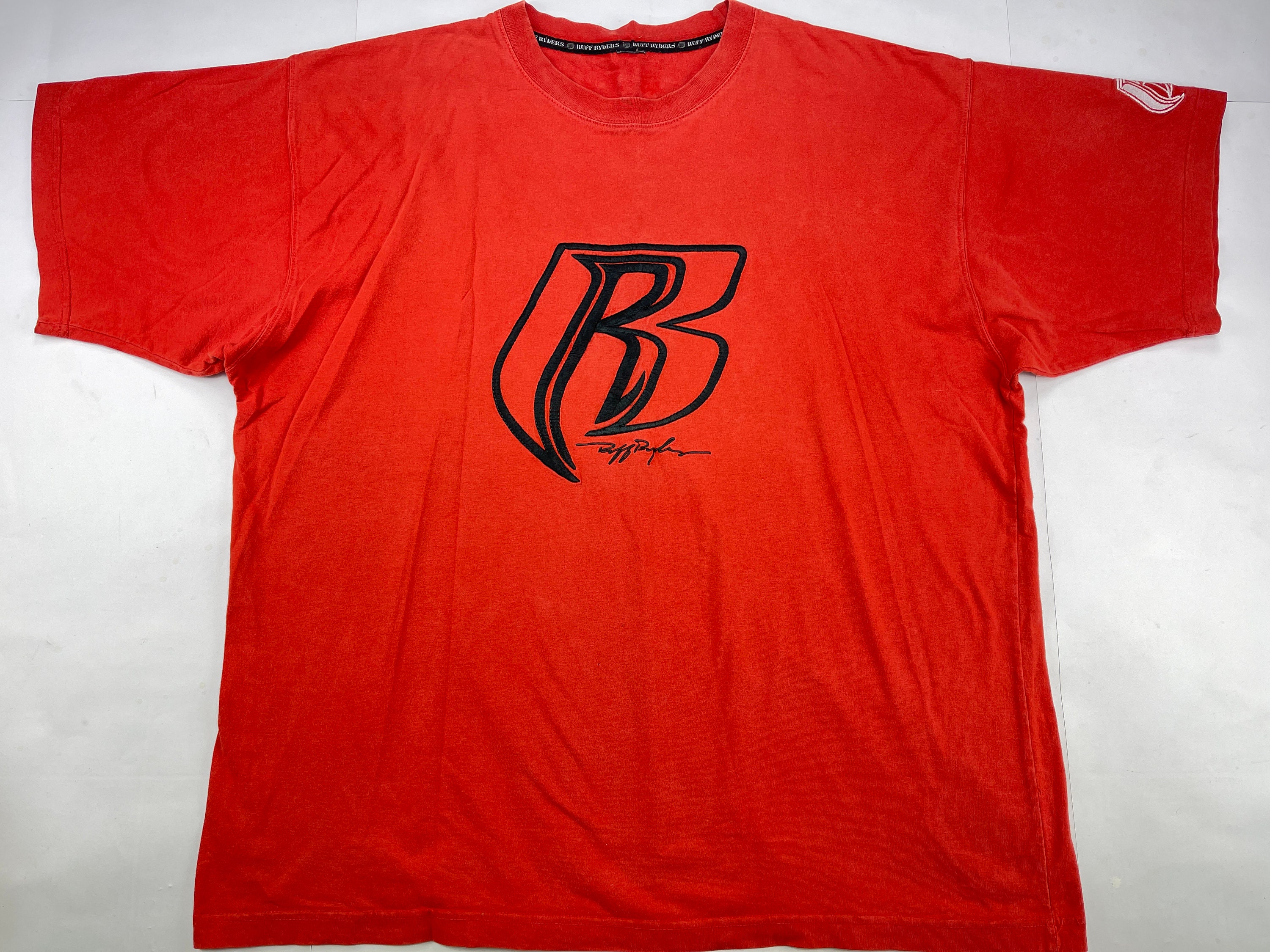 Vintage 88 Ruff Ryders Dirty Denim Rap Tees Jersey T-shirt 