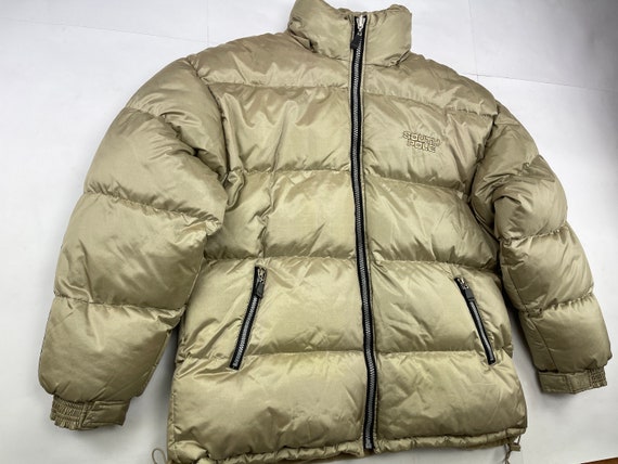 SOUTHPOLE jacket, shiny gold, vintage South Pole puff… - Gem