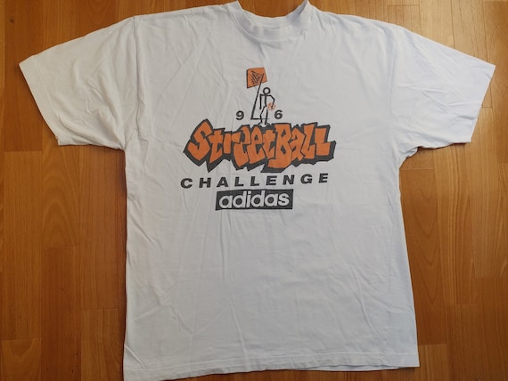 T-shirt Adidas Streetball Challenge hip hop vintage 1996 | Etsy