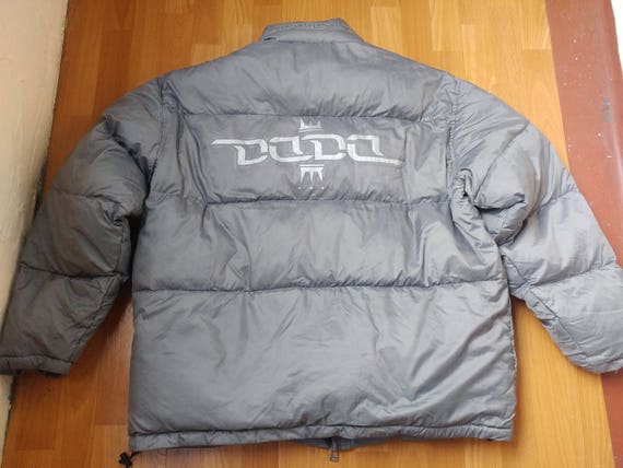 Damani Dada Supreme jacket, nylon puffer down gray