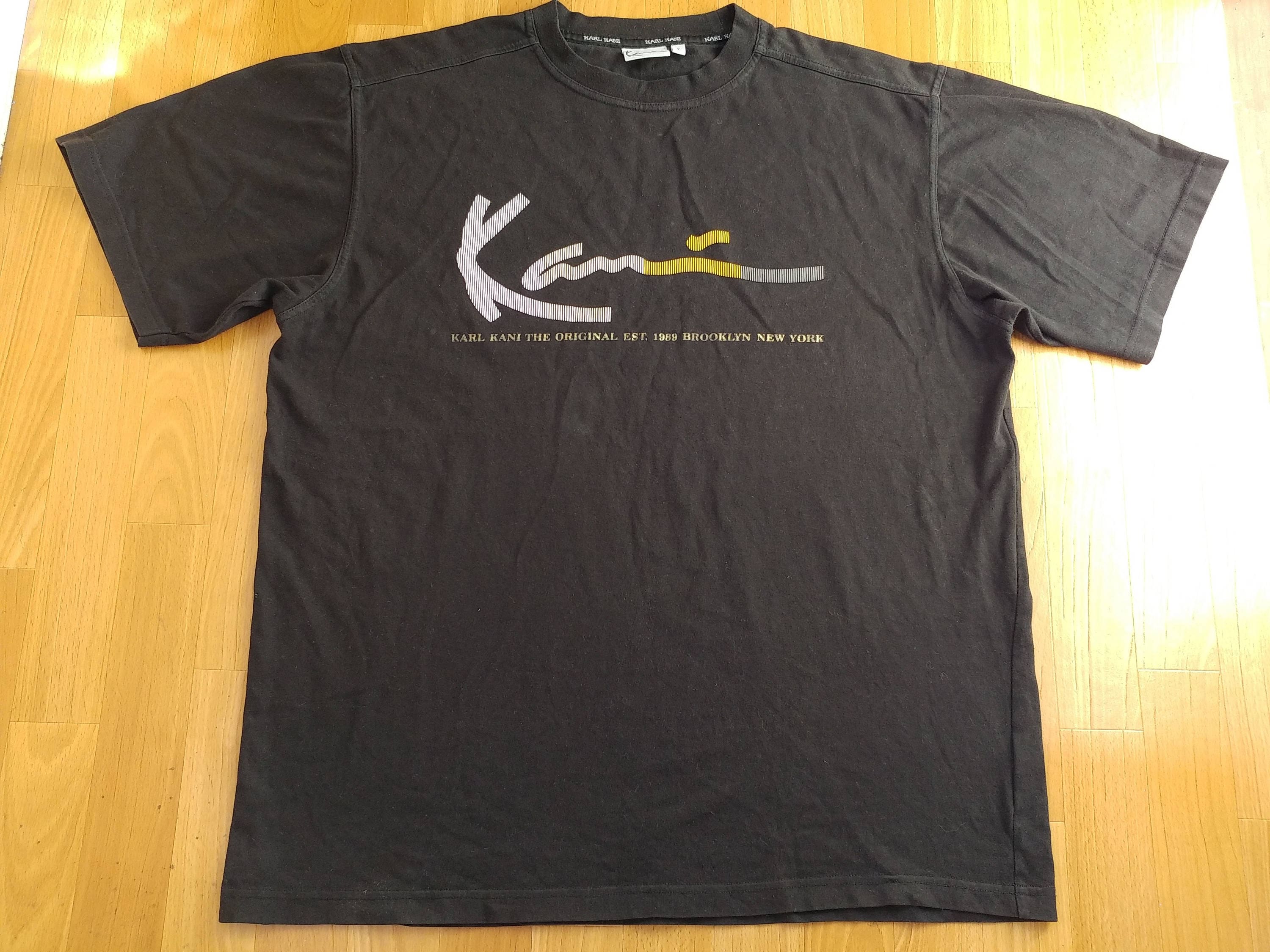 KARL KANI Jersey Vintage Hiphop T shirt of 90s Hip hop Clothing