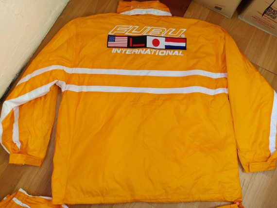 yellow fubu tracksuit