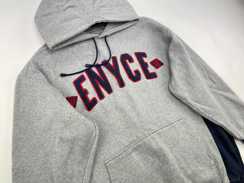 Enyce Hoodie Gray Vintage 90s Hip Hop Clothing 1990s - Etsy